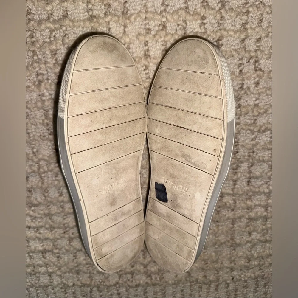 VINCE. Preston-B Slip On Suede Sneakers in Light Brown Size 7.5